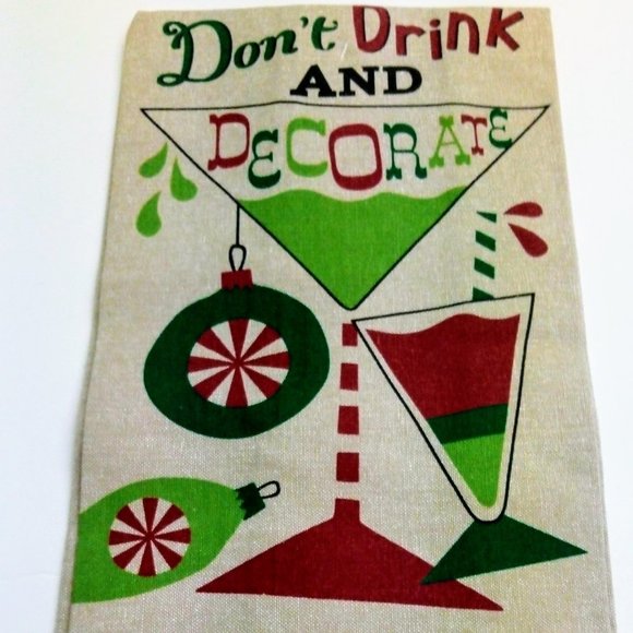 NWT kitchen tea towel Xmas - Picture 1 of 6
